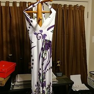 New Crisscross Back Maxi Dress